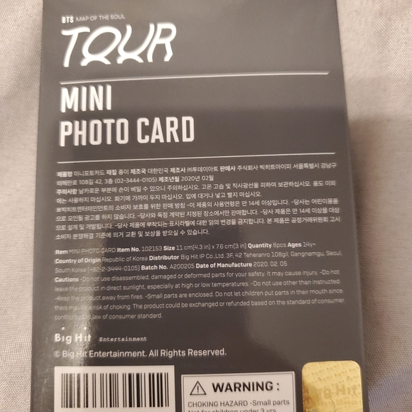 BTS photo cards - Picture 3 of 3